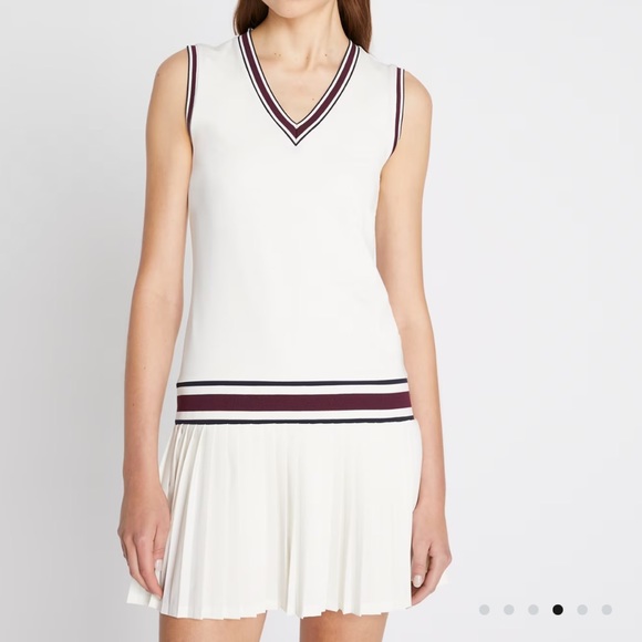 Tory Sport PERFORMANCE V-NECK TENNIS DRESS Size XS - Picture 4 of 10